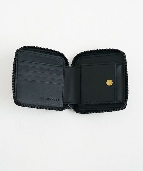 macromauro マクロマウロ.SPLASH WALLET [BLACK]_