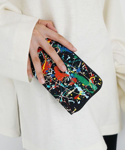 macromauro マクロマウロ.SPLASH WALLET M [BLACK]