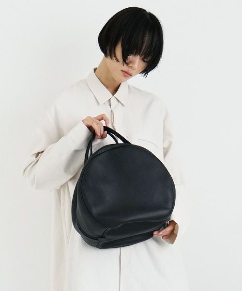 macromauro マクロマウロ.DRAM BAG M [BLACK]_