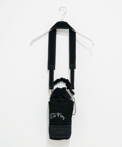 BALMUNG  バルムング.22SS25 ボタニックレースバケットバッグ[黒]