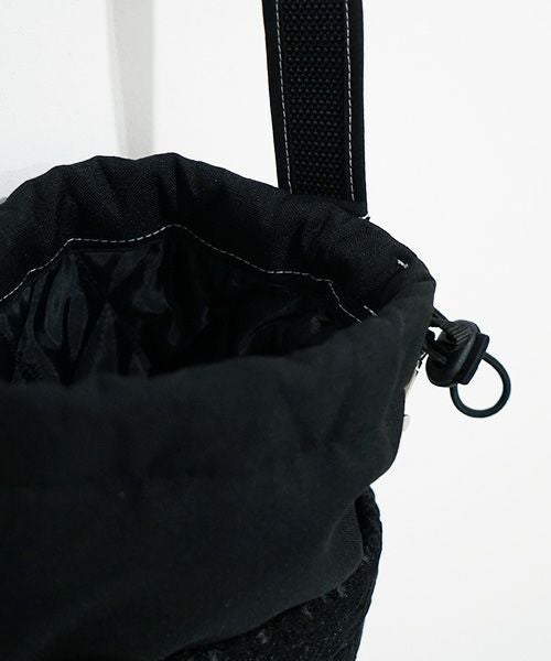 BALMUNG  バルムング.22SS25 ボタニックレースバケットバッグ[黒]