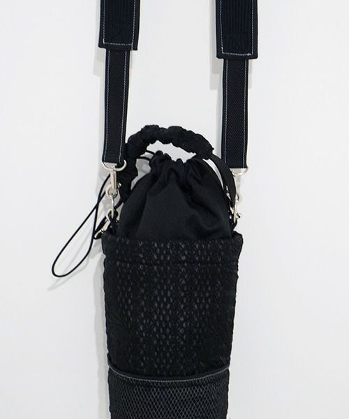 BALMUNG  バルムング.22SS25 ボタニックレースバケットバッグ[黒]