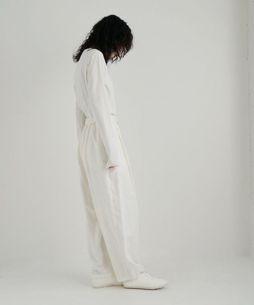 Mochi / home&miles.モチ / ホーム＆マイルズ.volume tuck pants [off white]