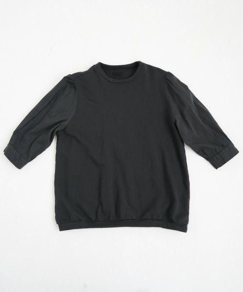 Mochi / home&miles.モチ / ホーム＆マイルズ.short sleeve sweat [sumi]