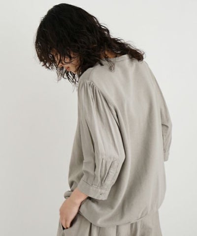 Mochi / home&miles.モチ / ホーム＆マイルズ.short sleeve sweat [mud grey・]