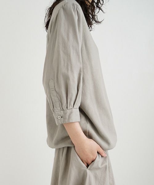 Mochi / home&miles.モチ / ホーム＆マイルズ.short sleeve sweat [mud grey・]