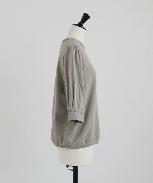 Mochi / home&miles.モチ / ホーム＆マイルズ.short sleeve sweat [mud grey・]