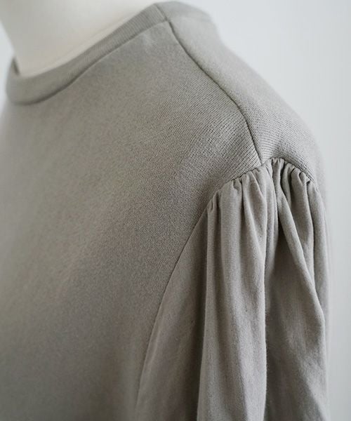 Mochi / home&miles.モチ / ホーム＆マイルズ.short sleeve sweat [mud grey・]