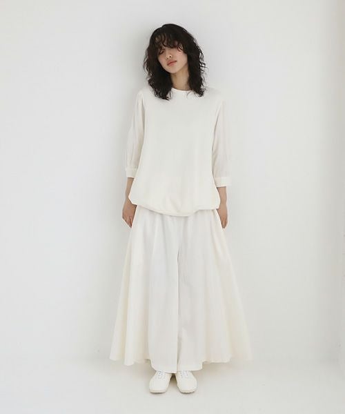 Mochi / home&miles.モチ / ホーム＆マイルズ.short sleeve sweat [off white]