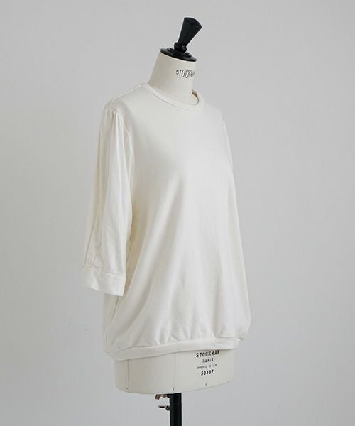 Mochi / home&miles.モチ / ホーム＆マイルズ.short sleeve sweat [off white]
