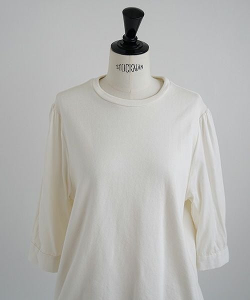 Mochi / home&miles.モチ / ホーム＆マイルズ.short sleeve sweat [off white]