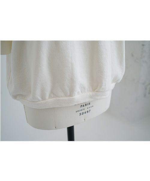 Mochi / home&miles.モチ / ホーム＆マイルズ.short sleeve sweat [off white]