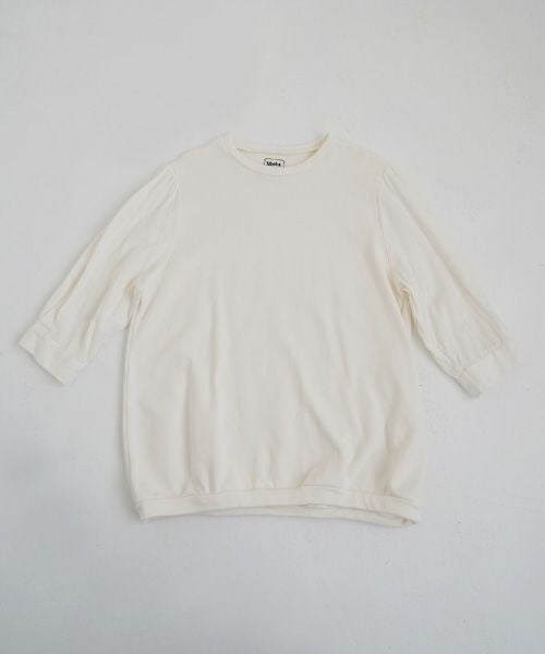 Mochi / home&miles.モチ / ホーム＆マイルズ.short sleeve sweat [off white]