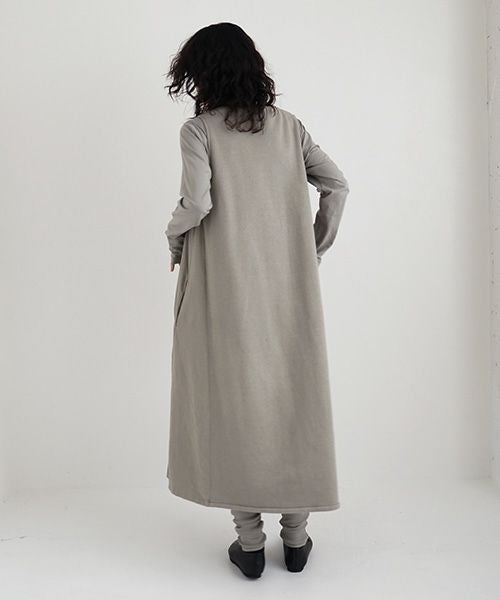 Mochi / home&miles.モチ / ホーム＆マイルズ.v-neck one piece [mud grey]