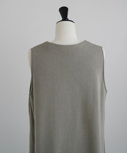 Mochi / home&miles.モチ / ホーム＆マイルズ.v-neck one piece [mud grey]