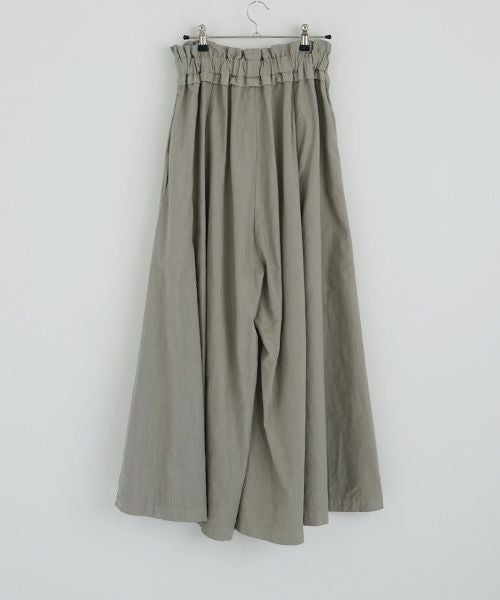 Mochi / home&miles.モチ / ホーム＆マイルズ.panel wide pants [mud grey/・1]