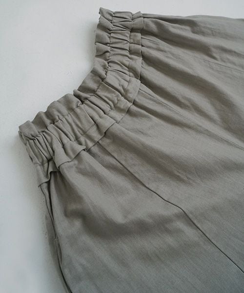 Mochi / home&miles.モチ / ホーム＆マイルズ.panel wide pants [mud grey/・1]