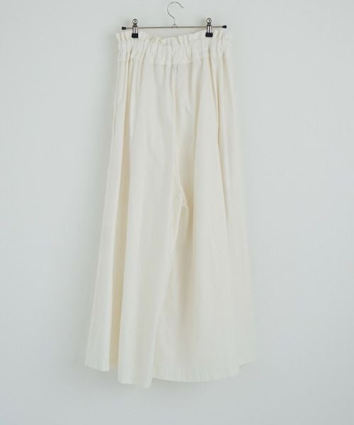 Mochi / home&miles.モチ / ホーム＆マイルズ.panel wide pants [off white]