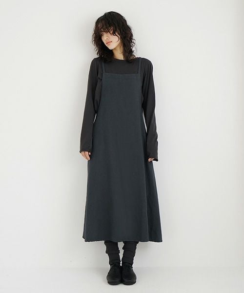 Mochi / home&miles.モチ / ホーム＆マイルズ.jumper skirt [sumi]