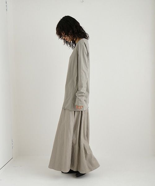 Mochi / home&miles.モチ / ホーム＆マイルズ.organic cotton cut & saw [mud grey]