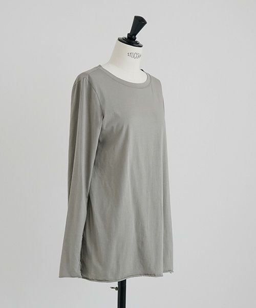 Mochi / home&miles.モチ / ホーム＆マイルズ.organic cotton cut & saw [mud grey]