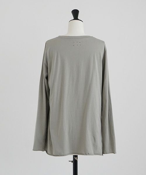 Mochi / home&miles.モチ / ホーム＆マイルズ.organic cotton cut & saw [mud grey]