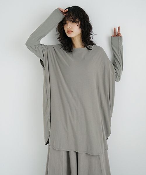 Mochi / home&miles.モチ / ホーム＆マイルズ.cocoon vest [mud grey]