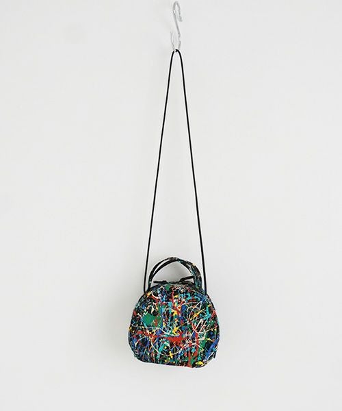 macromauro マクロマウロ.DRAM BAG S SPLASH[BLACK]