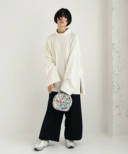 macromauro マクロマウロ.DRAM BAG S SPLASH[ECRU]