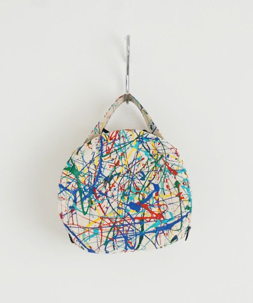 macromauro マクロマウロ.DRAM BAG S SPLASH[ECRU]