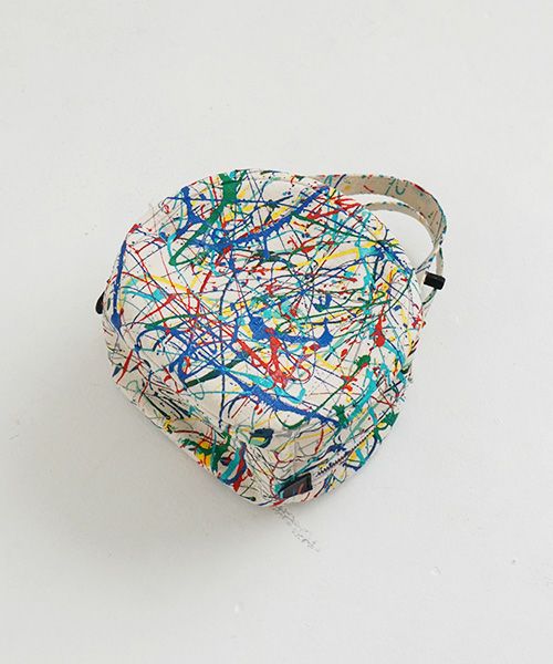 macromauro マクロマウロ.DRAM BAG S SPLASH[ECRU]