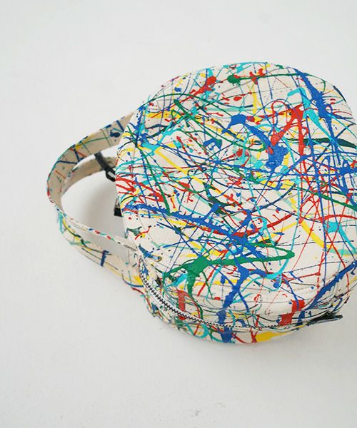 macromauro マクロマウロ.DRAM BAG S SPLASH[ECRU]