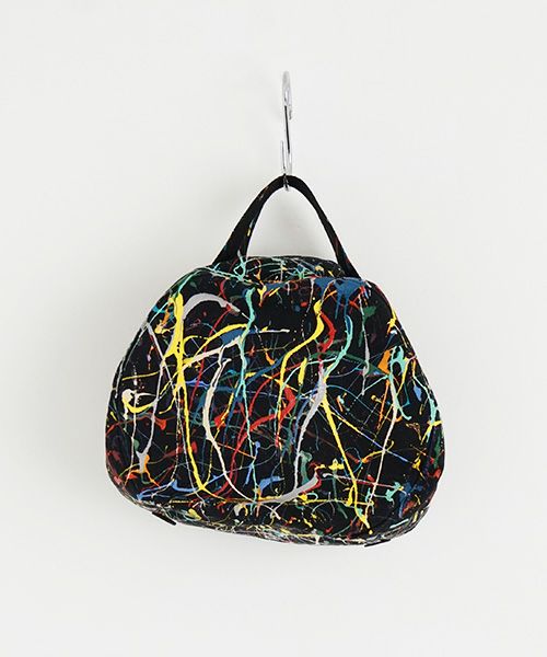 macromauro マクロマウロ.DRAM BAG M SPLASH[BLACK]_
