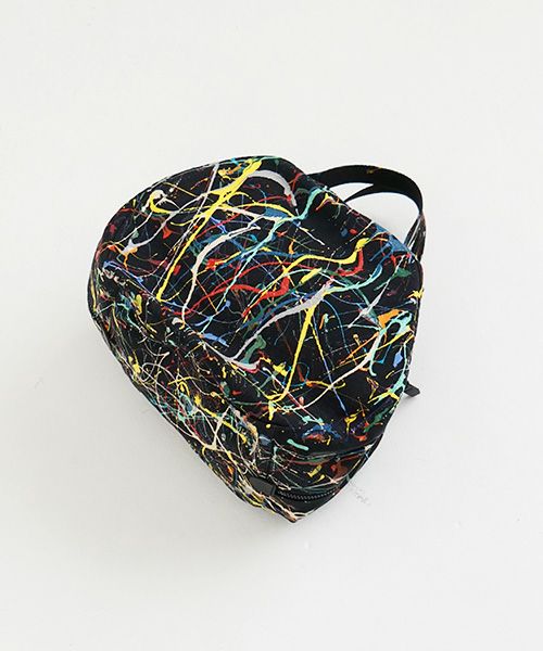 macromauro マクロマウロ.DRAM BAG M SPLASH[BLACK]_