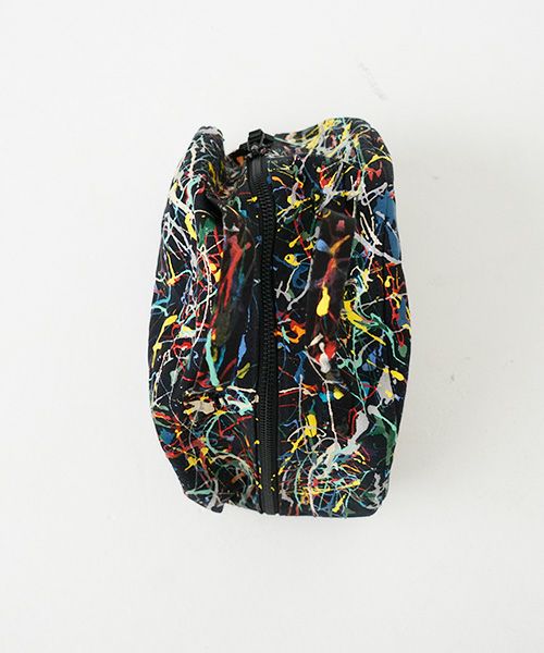 macromauro マクロマウロ.DRAM BAG M SPLASH[BLACK]_