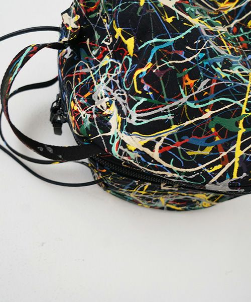 macromauro マクロマウロ.DRAM BAG M SPLASH[BLACK]_