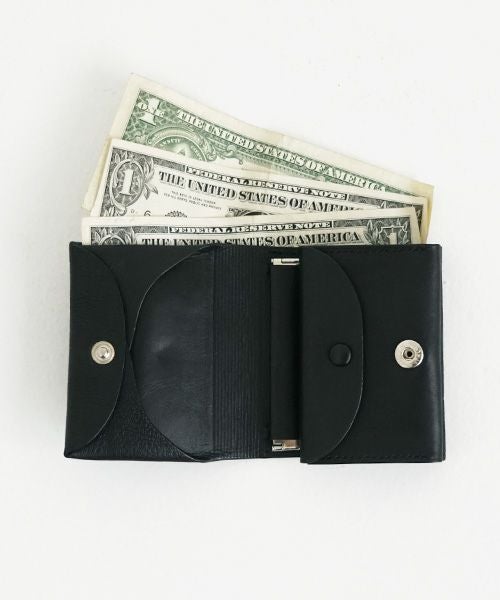EDROBERTJUDSON.エドロバートジャドソン.TRIFOLD WALLET[B01Z WL-57 / 05.BLACK]
