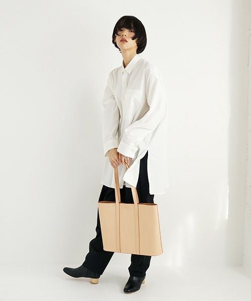 Building Block ビルディングブロック WIDE TOTE [Natural]