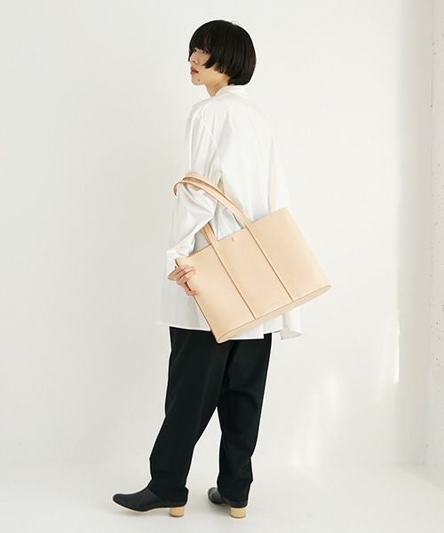 Building Block.ビルディングブロック.WIDE TOTE [Natural]