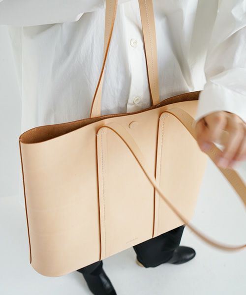 Building Block ビルディングブロック WIDE TOTE [Natural]