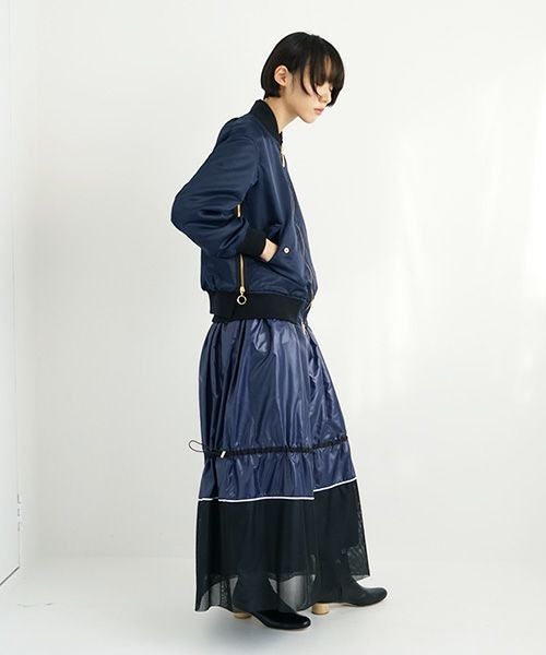 SWANLAKE スワンレイク.MA-1[JK-1302/NAVY]