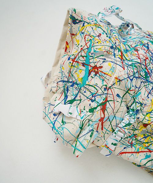 macromauro マクロマウロ.KAOS SMALL SPLASH[ECRU]_