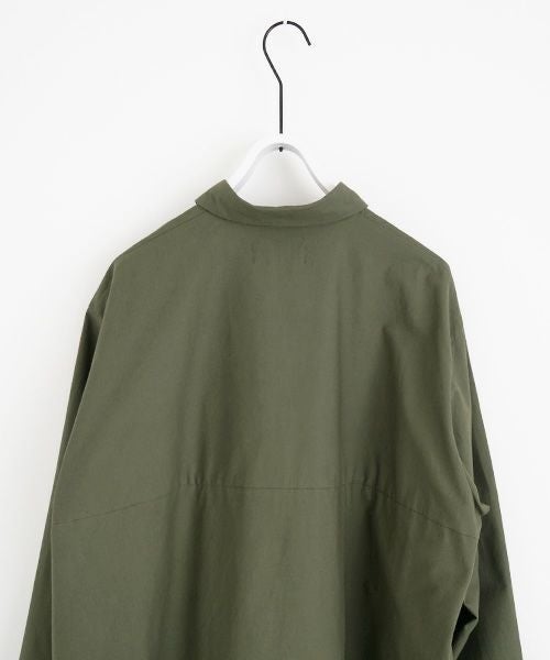 VUy.ヴウワイ.two slit shirt vuy-a22-s01[GREEN]_