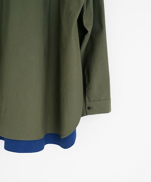 VUy.ヴウワイ.two slit shirt vuy-a22-s01[GREEN]_