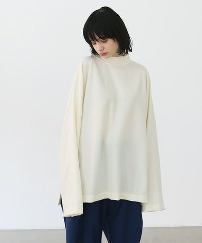 VUy.ヴウワイ.highneck knit vuy-a22-k01[WHITE]