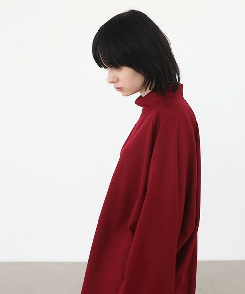 VUy.ヴウワイ.highneck knit vuy-a22-k01[RED]:s