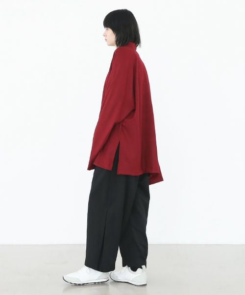 VUy.ヴウワイ.highneck knit vuy-a22-k01[RED]:s