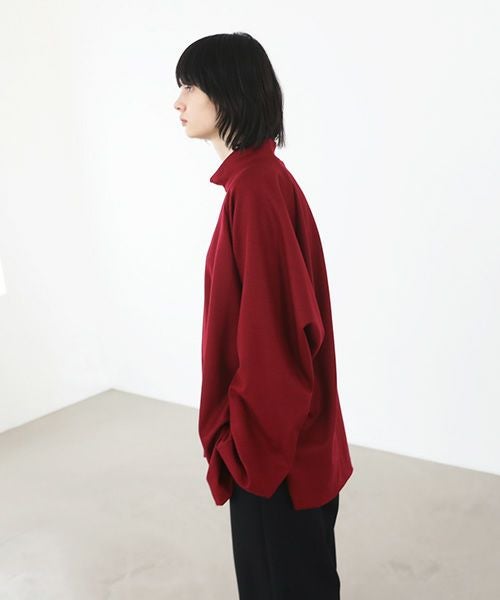 VUy.ヴウワイ.highneck knit vuy-a22-k01[RED]:s