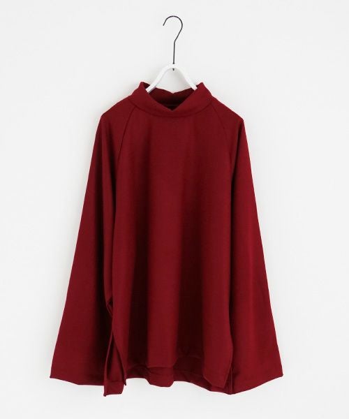 VUy.ヴウワイ.highneck knit vuy-a22-k01[RED]:s