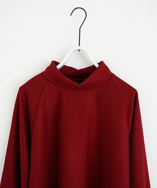 VUy.ヴウワイ.highneck knit vuy-a22-k01[RED]:s
